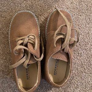 Kids Sperry Bucks Light Brown Size 11